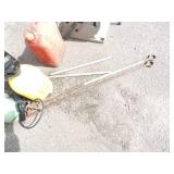 2 Sprayer, Hose Reel, Horse Shoe Stake and 2 anchors