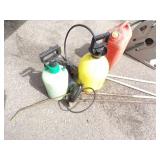 2 Sprayer, Hose Reel, Horse Shoe Stake and 2 anchors