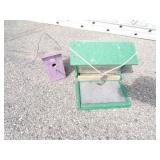 Bird Feeder and Bird House