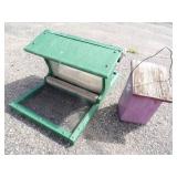 Bird Feeder and Bird House