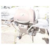 Propane Grill with side burner