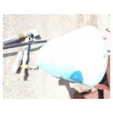 Pressure Tank with plumbing parts