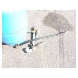 Pressure Tank with plumbing parts