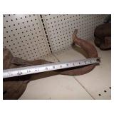 Huge Vintage  Wood Double Pully with Hook