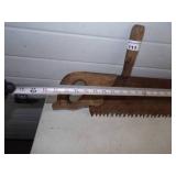 Large Vintage Hand Saw