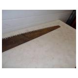 Large Vintage Hand Saw