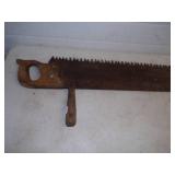 Large Vintage Hand Saw