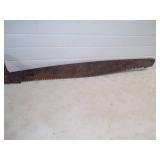 Large Vintage Hand Saw
