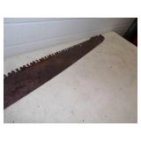 Large Vintage Hand Saw