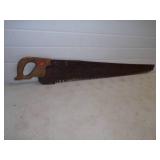 Large Vintage Hand Saw