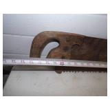 Large Vintage Hand Saw