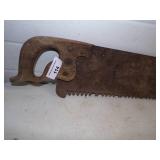 Large Vintage Hand Saw