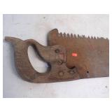 Large Vintage Hand Saw