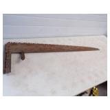 Large Vintage Hand Saw