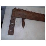 Large Vintage Hand Saw