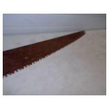 Large Vintage Hand Saw