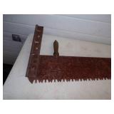 Large Vintage Hand Saw
