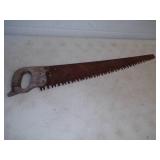 Large Vintage Hand Saw