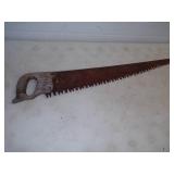 Large Vintage Hand Saw