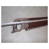 Large Vintage Hand Saw