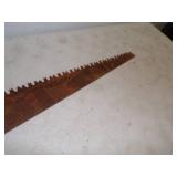 Large Vintage Hand Saw