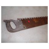 Large Vintage Hand Saw