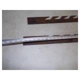 Pair of Vintage Ice Saw Blades