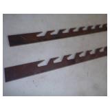 Pair of Vintage Ice Saw Blades