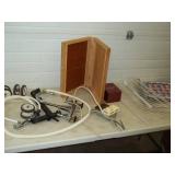 Assorted Lot, Plumbing parts, Wood Boxes, Kids Chair and more