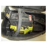 Poulan Chainsaw for parts with Case
