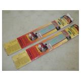 Pair of 14' Chain Saw Bars