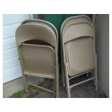 5 Folding Chairs