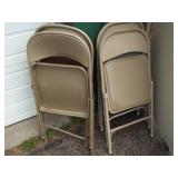 5 Folding Chairs