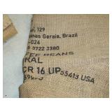 2 pair of Vintage Boxing Gloves and Canvas Sacks with Markings
