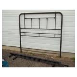 Full Size Bed Headboard with Frame