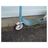 Vintage Scooter and Baby Cart