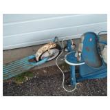 Vintage Scooter and Baby Cart