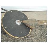 Vintage Boxing Bag with Wall Mount Bracket