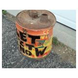 Let It Snow Oil Can Décor