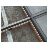 25' Wide Gabel End Window 3 Pieces with Crank outs and Screens