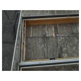25' Wide Gabel End Window 3 Pieces with Crank outs and Screens
