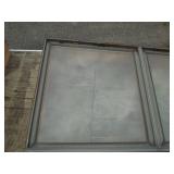 25' Wide Gabel End Window 3 Pieces with Crank outs and Screens