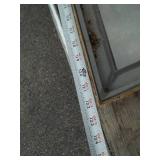 25' Wide Gabel End Window 3 Pieces with Crank outs and Screens