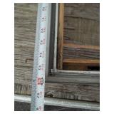 25' Wide Gabel End Window 3 Pieces with Crank outs and Screens