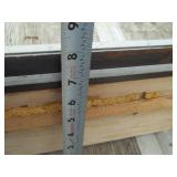 25' Wide Gabel End Window 3 Pieces with Crank outs and Screens