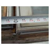 25' Wide Gabel End Window 3 Pieces with Crank outs and Screens