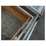 25' Wide Gabel End Window 3 Pieces with Crank outs and Screens