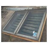 Double Crank out Window with Screens 4' x 5'