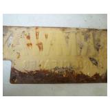 Farmway Barn Cleaner Vintage Metal Sign