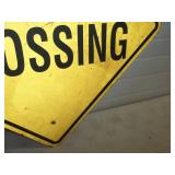 Truck Crossing Metal Sign 24'